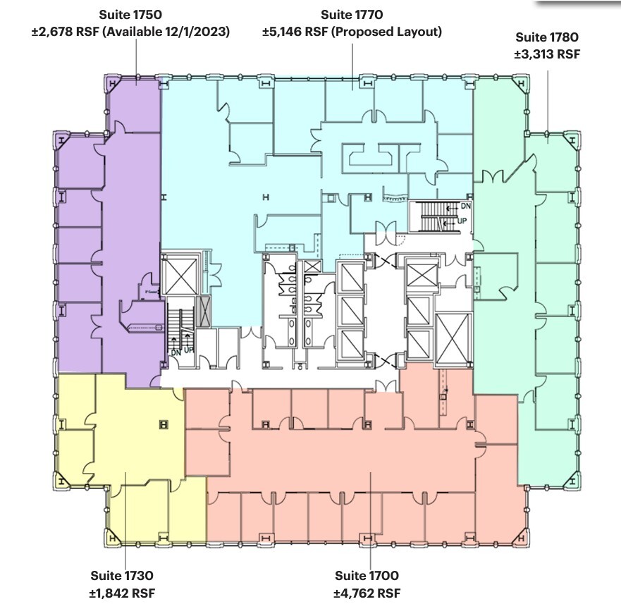 980 9th St, Sacramento, CA à louer Plan d  tage- Image 1 de 1