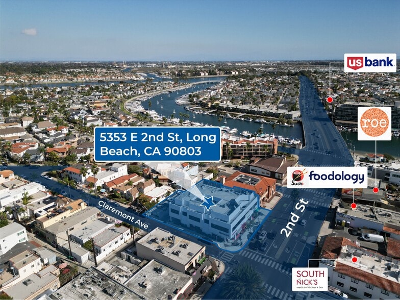5353 E 2nd St, Long Beach, CA à louer - Photo du bâtiment - Image 3 de 16