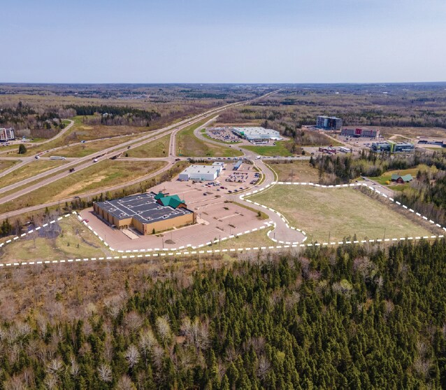 Cabela's Court, Moncton, NB for sale Aerial- Image 1 of 5