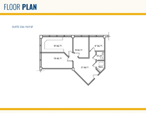 7801 York Rd, Towson, MD à louer Plan d  tage- Image 1 de 1