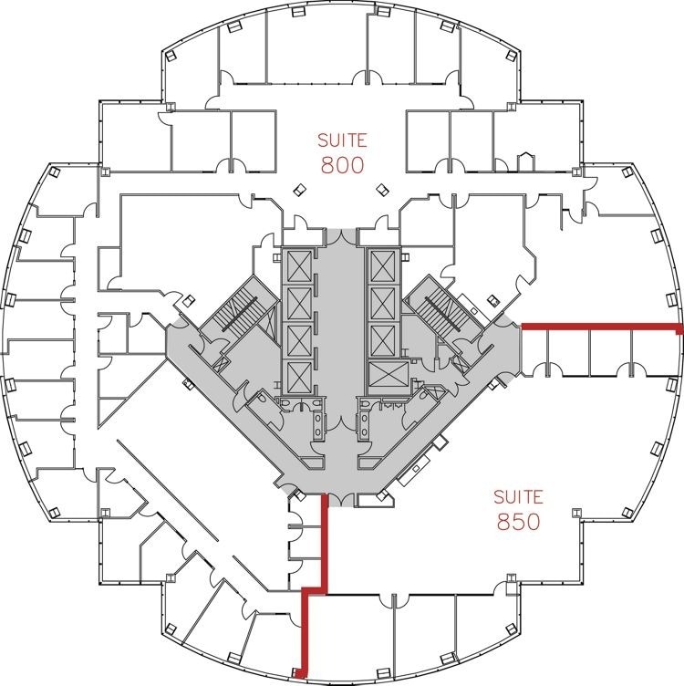 4365 Executive Dr, San Diego, CA à louer Plan d’étage- Image 1 de 1