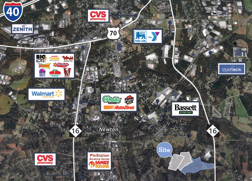 Nelson Drive, Newton, NC à vendre - Photo du bâtiment - Image 2 de 2