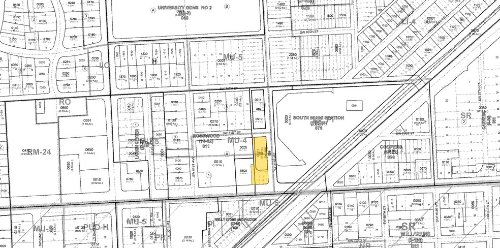 5975 Sunset Dr, Miami, FL à louer - Plan cadastral - Image 3 de 5