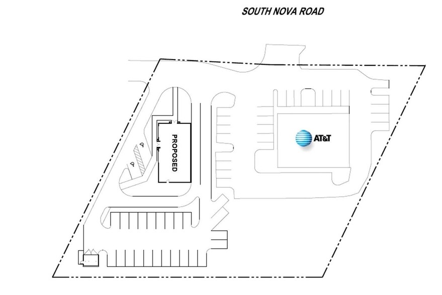 3798 S Nova Rd, Port Orange, FL à louer - Plan de site - Image 3 de 10