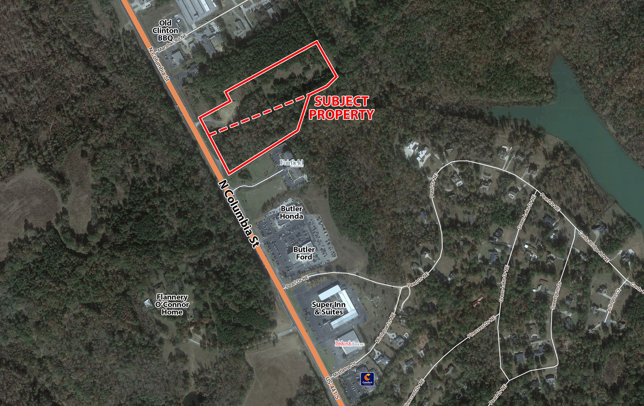 2631B-2633 North Columbia, Milledgeville, GA à vendre Photo principale- Image 1 de 2