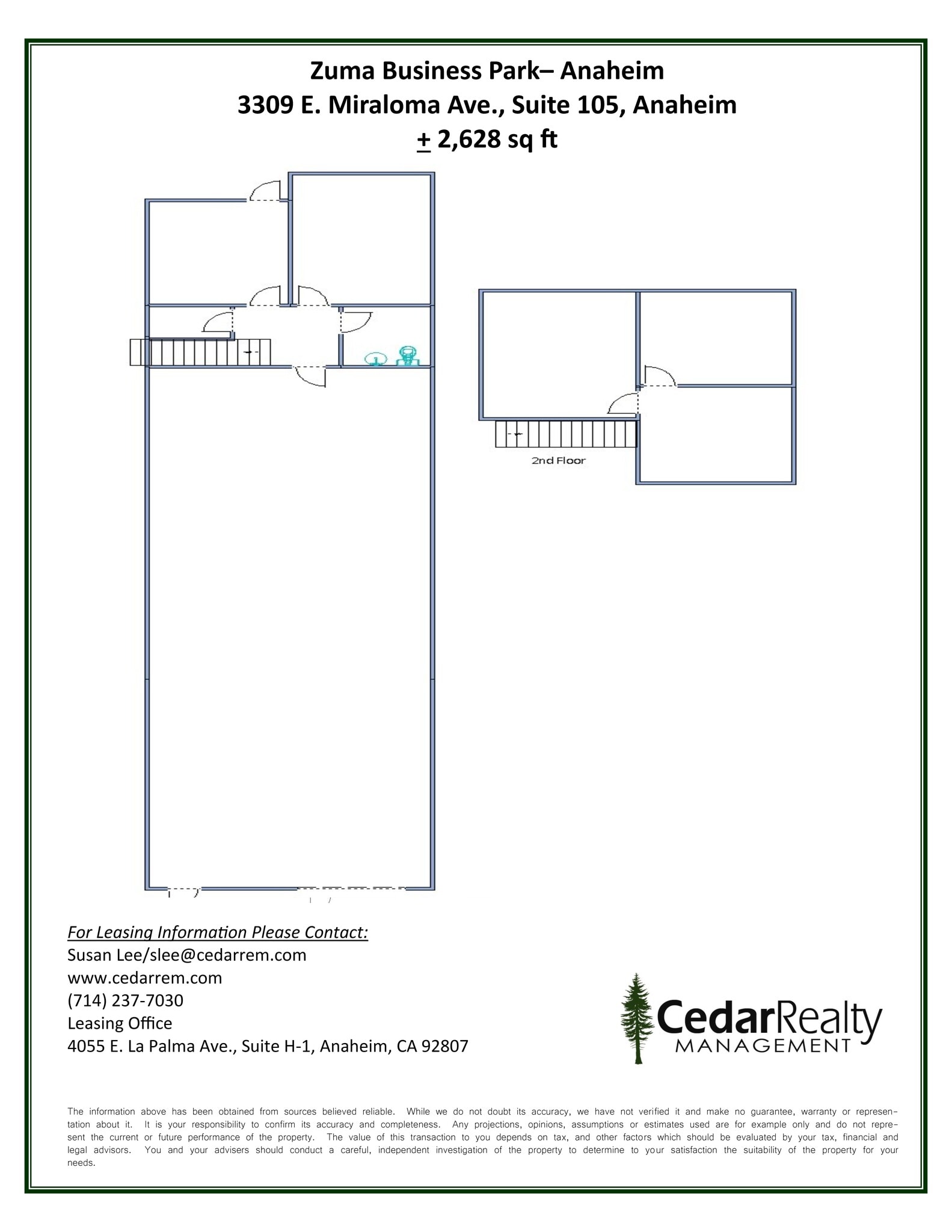 3309 Miraloma Ave, Anaheim, CA à louer Plan de site- Image 1 de 1