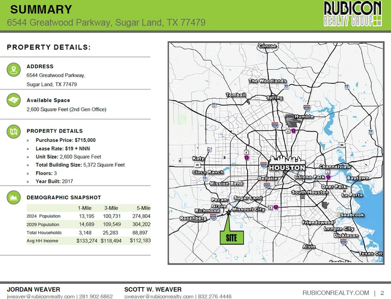 6544 Greatwood Pky, Sugar Land, TX for sale - Building Photo - Image 3 of 25