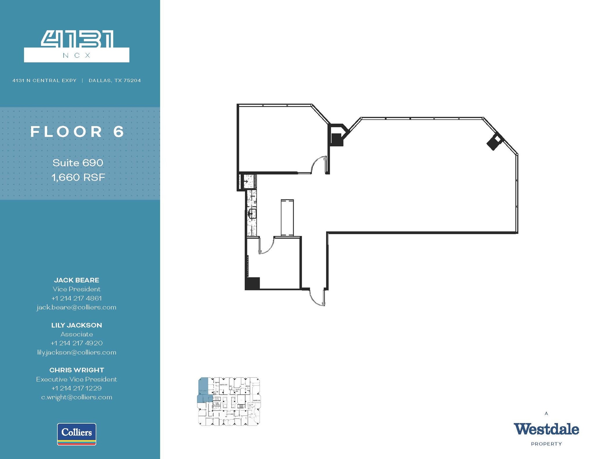4131 N Central Expy, Dallas, TX for lease Floor Plan- Image 1 of 1