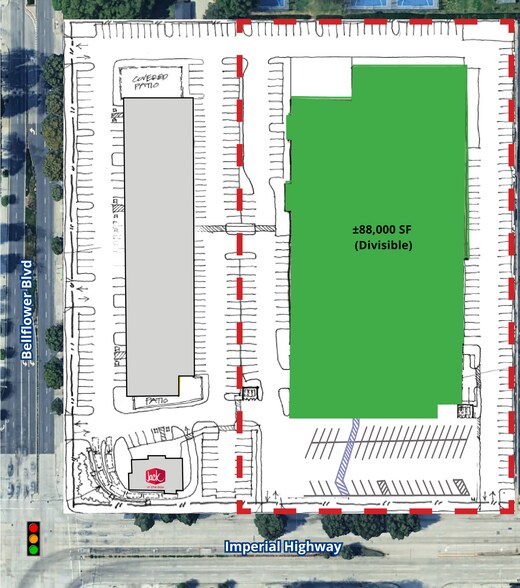 9525 Imperial Hwy, Downey, CA for lease - Building Photo - Image 2 of 2