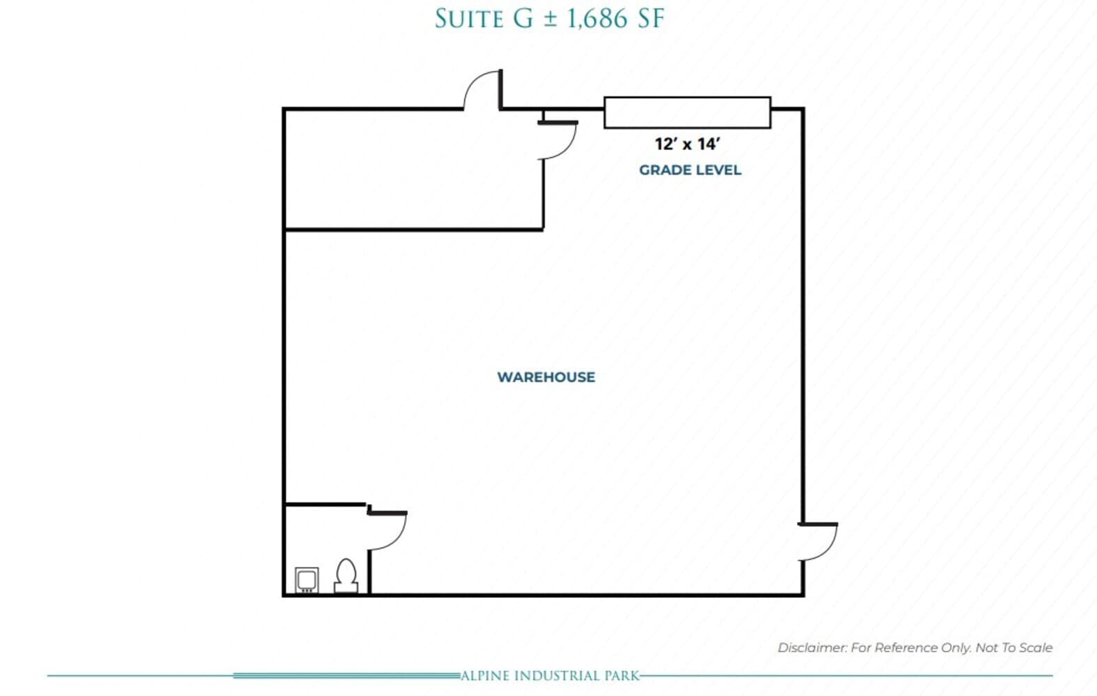 4300 82nd St, Sacramento, CA for lease Floor Plan- Image 1 of 1