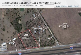 More details for Interstate 10 W & N Creek Loop Loop, Comfort, TX - Land for Lease