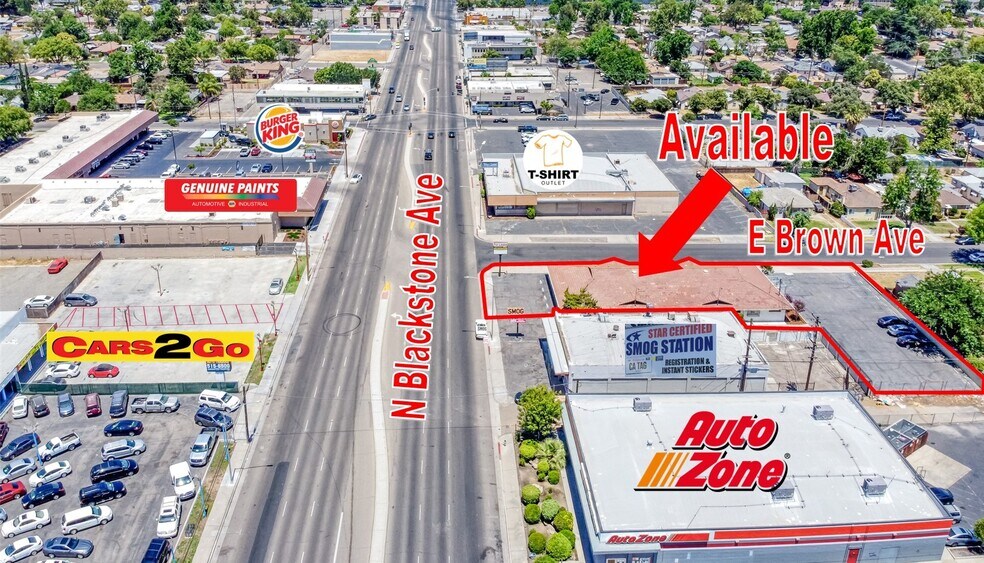 2632-2640 N Blackstone Ave, Fresno, CA for lease - Primary Photo - Image 1 of 17