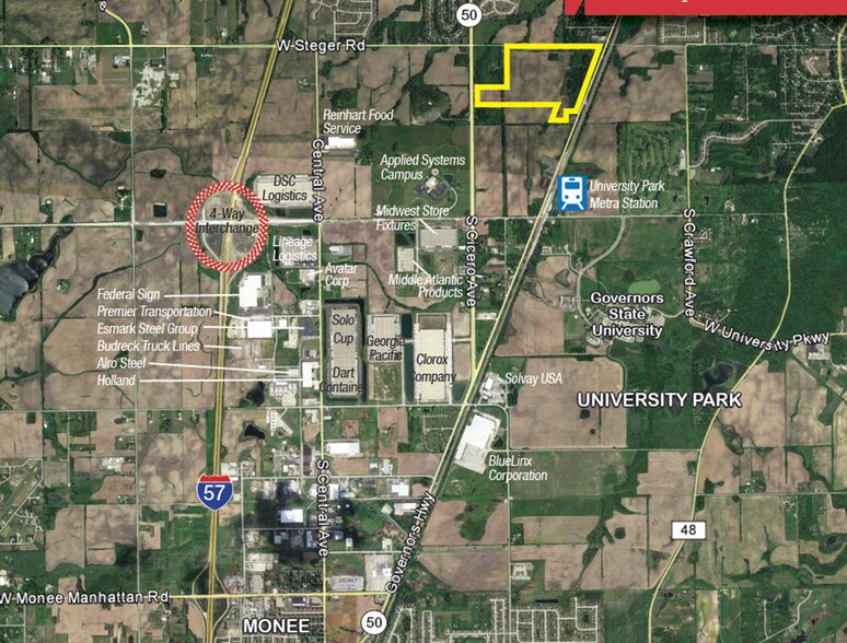 23500 S Governors Hwy, University Park, IL for sale - Building Photo - Image 2 of 2