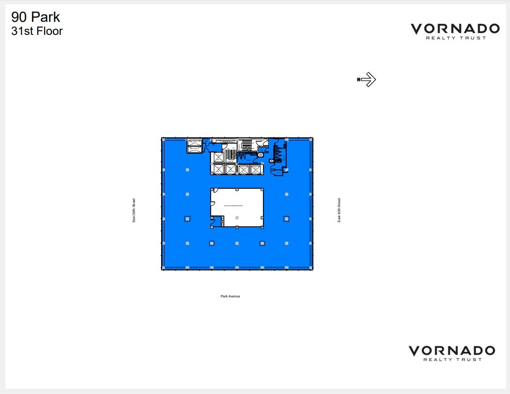 90 Park Ave, New York, NY for lease Floor Plan- Image 1 of 1