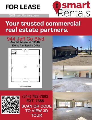 Plus de détails pour 944 Jeffco Blvd, Arnold, MO - Commerce de détail à louer