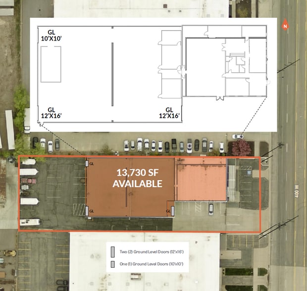 633 N 400 W, Salt Lake City, UT for lease - Building Photo - Image 3 of 4