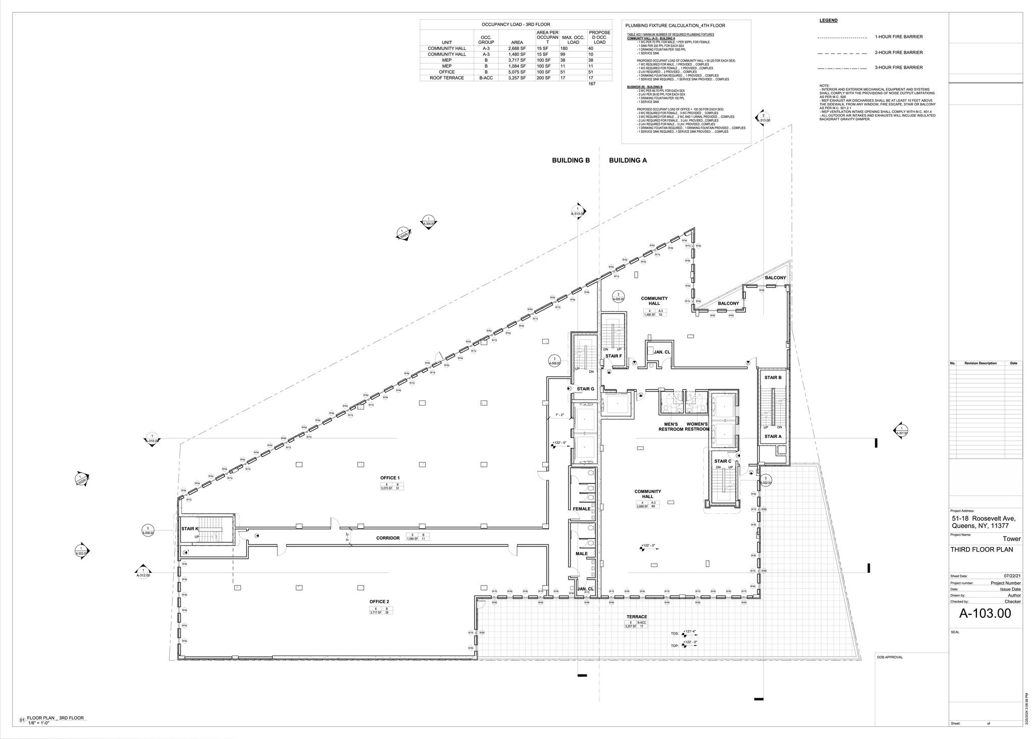 5102 Roosevelt Ave, Woodside, NY à louer Plan de site- Image 1 de 1
