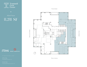 2001 Ross Ave, Dallas, TX à louer Plan d  tage- Image 1 de 1