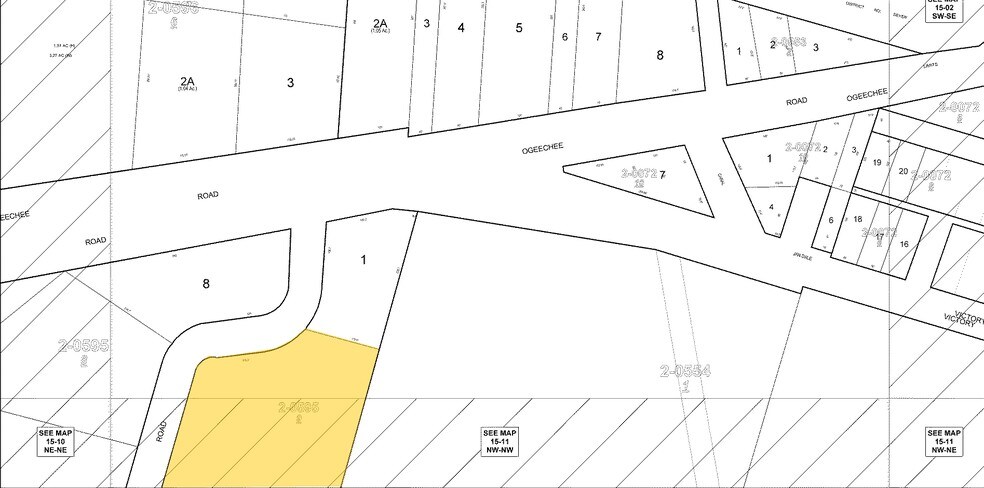 42 Ross Rd, Savannah, GA à vendre - Plan cadastral - Image 3 de 3