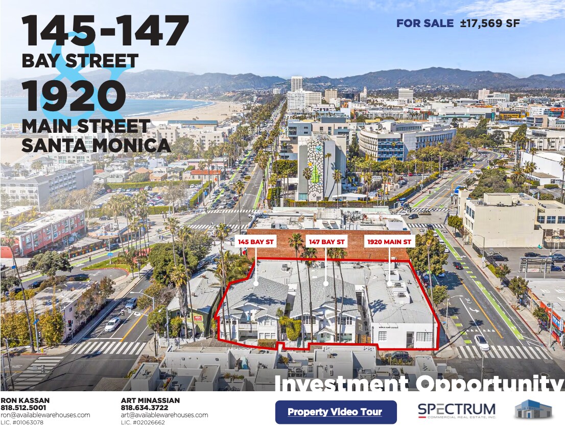 145-147 Bay St, Santa Monica, CA à vendre Photo du bâtiment- Image 1 de 35