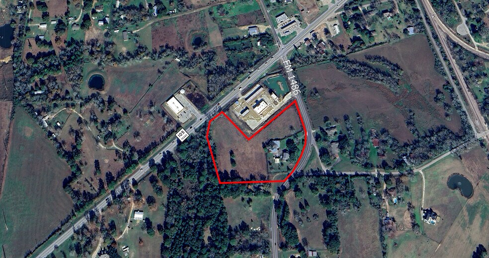 7ac TBD Highway 105 & FM 1486, Montgomery, TX à vendre - Aérien - Image 3 de 30