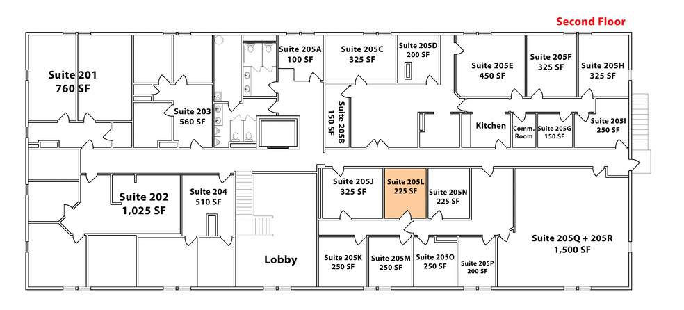 1330 San Pedro Blvd NE, Albuquerque, NM à louer - Plan d  tage - Image 3 de 8