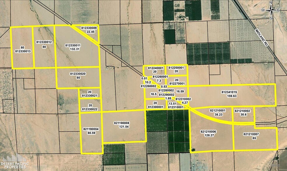 2nd Ave, Blythe, CA à vendre - Aérien - Image 2 de 2
