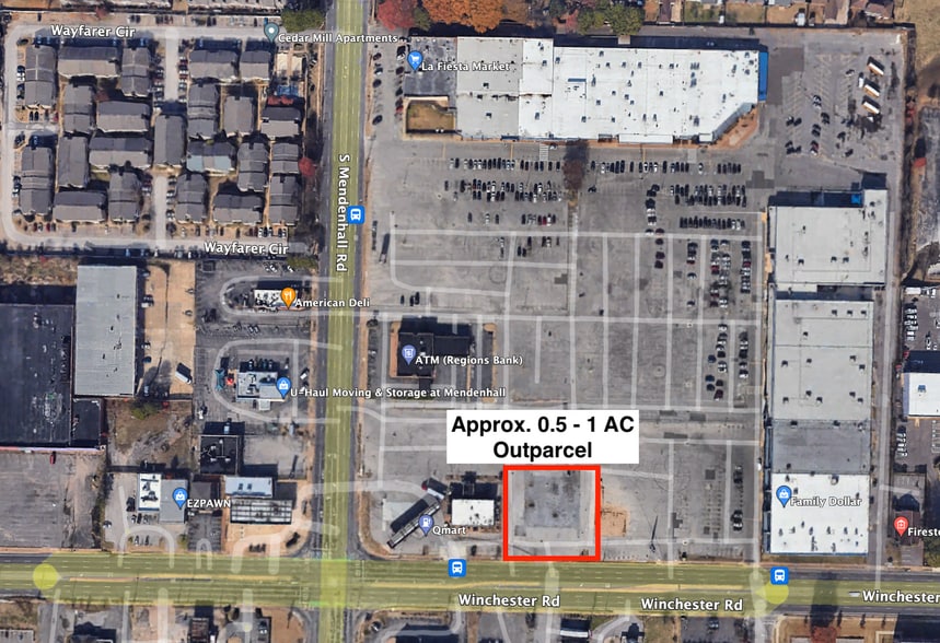 5364 Winchester Rd, Memphis, TN for lease - Site Plan - Image 2 of 9