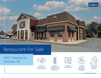 Plus de détails pour 3941 Chestnut St, Emmaus, PA - Commerce de détail à vendre