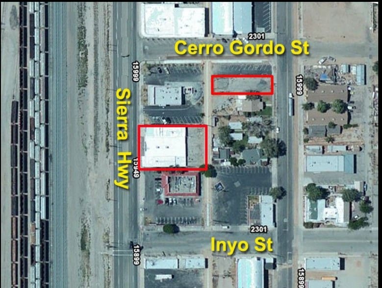 15952 Sierra Hwy, Mojave, CA for lease - Aerial - Image 2 of 3