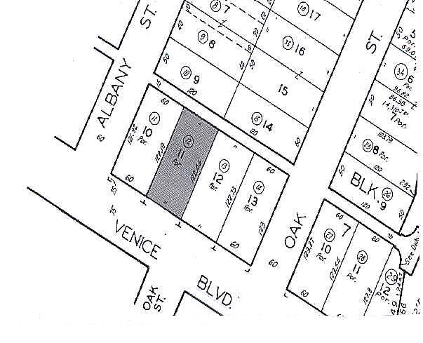 915 Venice Blvd, Los Angeles, CA à vendre - Plan cadastral - Image 2 de 7