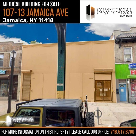 107-13 Jamaica Ave, Richmond Hill, NY for sale Building Photo- Image 1 of 7