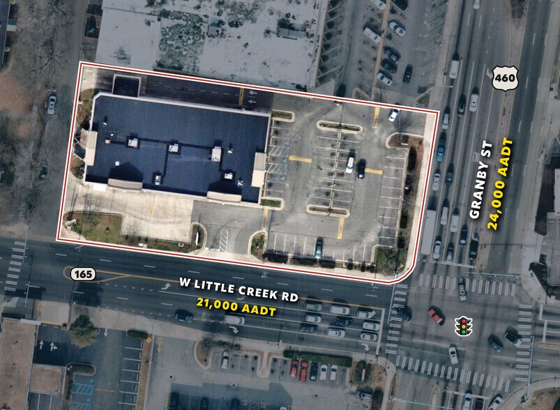 7601 Granby St, Norfolk, VA à louer - Photo du bâtiment - Image 2 de 5