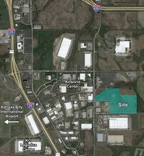 N Congress Ave & NW 108th St, Kansas City, MO - AÉRIEN  Vue de la carte