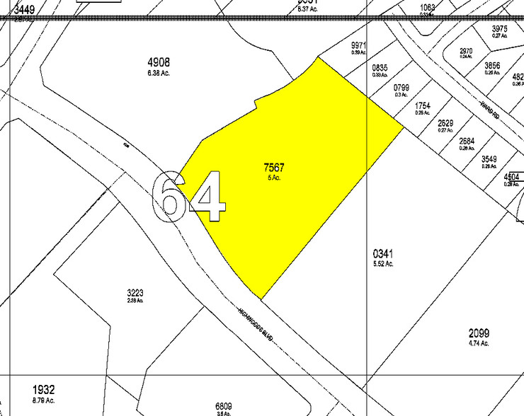 3120 Highwoods Blvd, Raleigh, NC à louer - Plan cadastral - Image 2 de 5