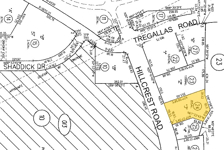 2741-2745 Hillcrest Ave, Antioch, CA à louer - Plan cadastral - Image 2 de 10