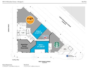500 N Milwaukee Ave, Chicago, IL for lease Site Plan- Image 1 of 1
