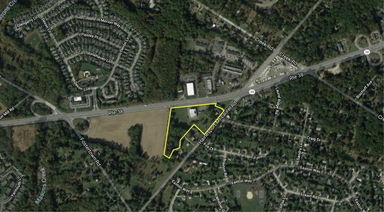 1288 Route 38, Hainesport, NJ à vendre Photo du bâtiment- Image 1 de 2
