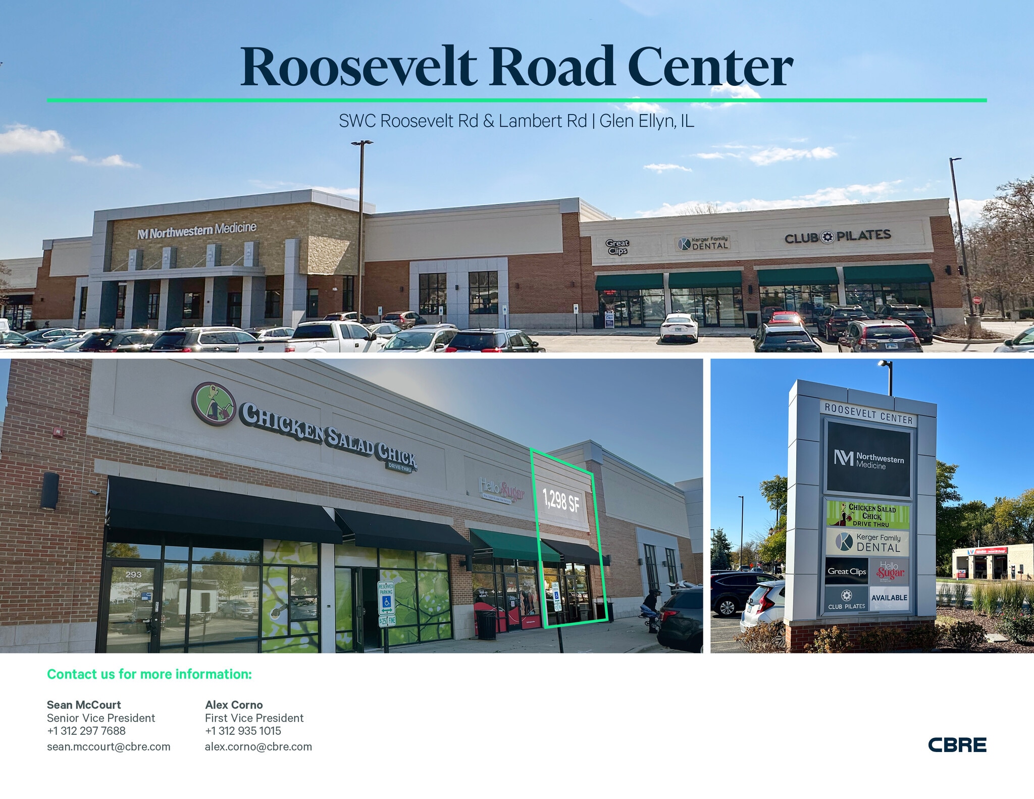 285 Roosevelt Rd, Glen Ellyn, IL for lease Building Photo- Image 1 of 17