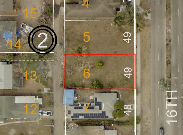 1331 16th S st, Saint Petersburg, FL for sale - Plat Map - Image 2 of 2