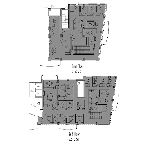 3242 Peachtree Rd NE, Atlanta, GA à louer - Plan d  tage - Image 2 de 2