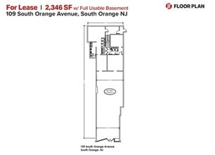 109-113 S Orange Ave, South Orange, NJ for lease Floor Plan- Image 1 of 1