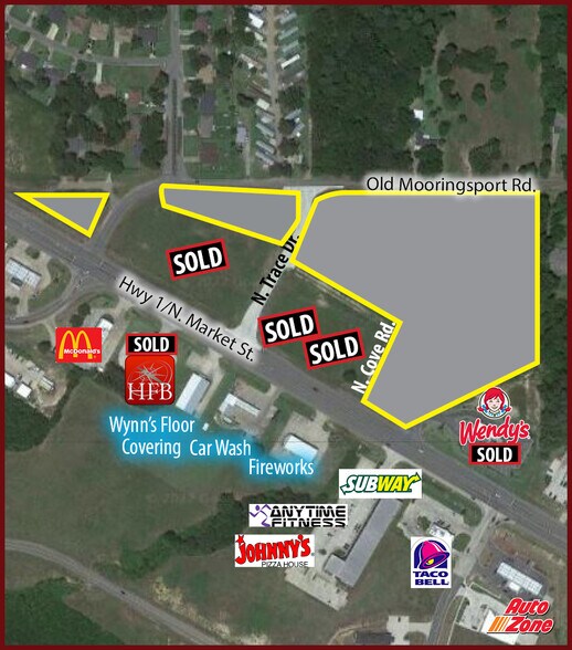 Hwy 1, Shreveport, LA à vendre - Photo du bâtiment - Image 2 de 2