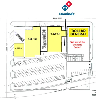 1402 N Main St, Guymon, OK à louer Plan de site- Image 1 de 1
