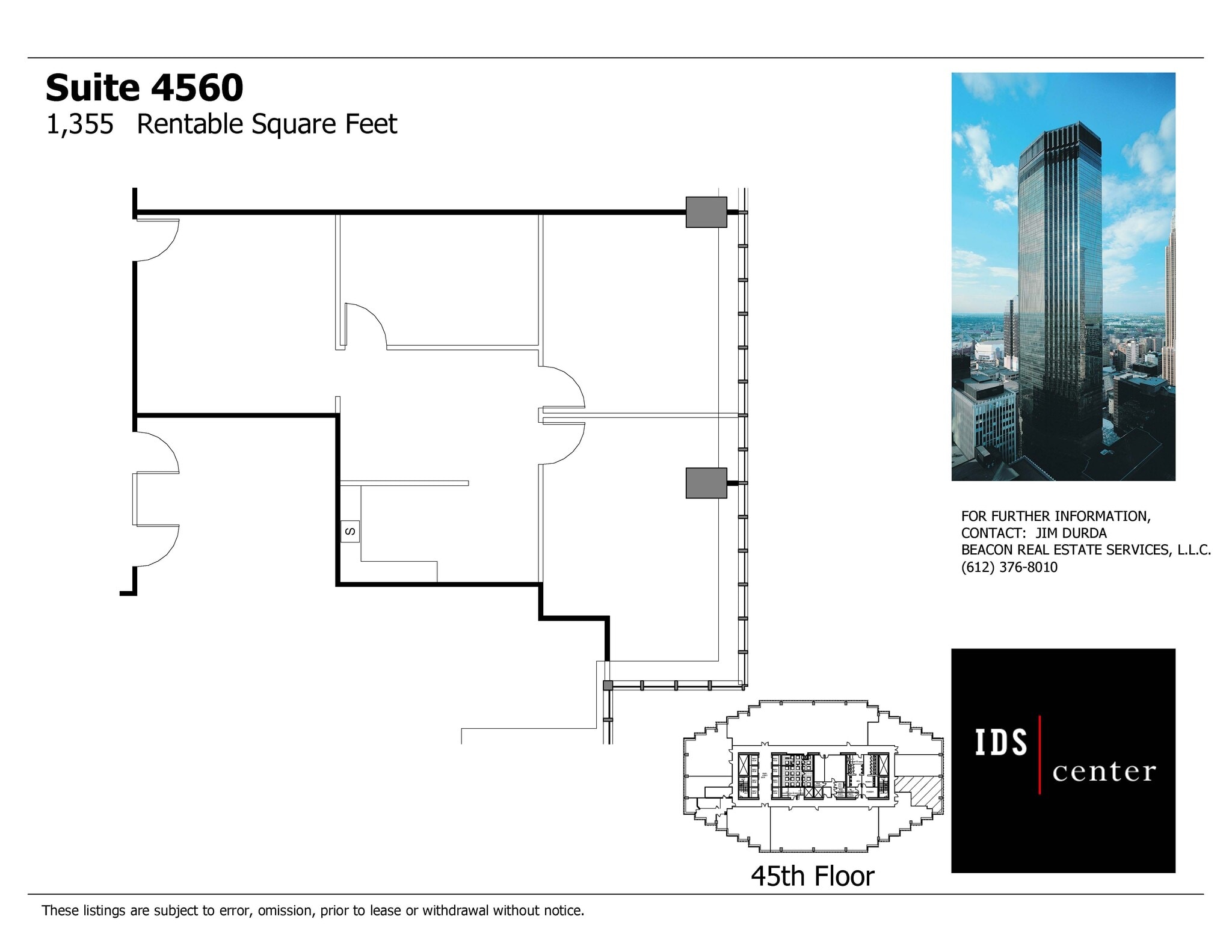 80 S 8th St, Minneapolis, MN for lease Floor Plan- Image 1 of 1