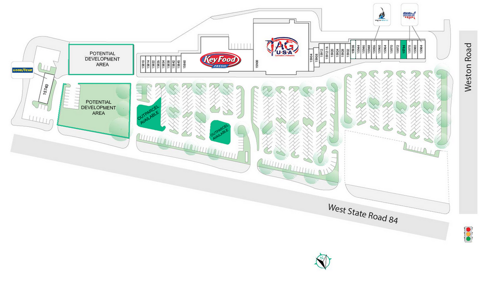 15740-15984 W State Road 84, Sunrise, FL for lease - Site Plan - Image 2 of 2