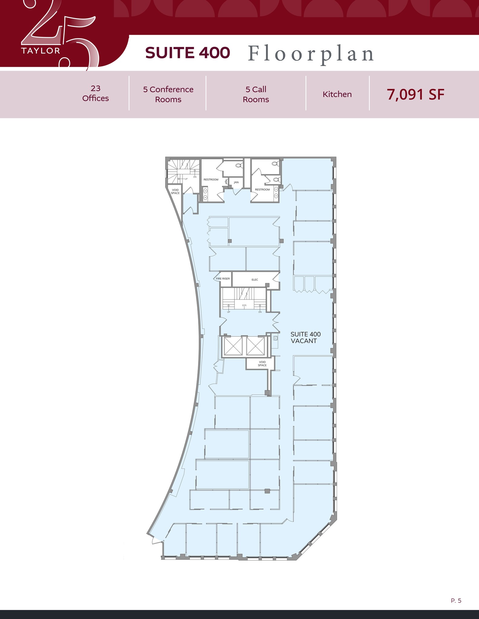 25 Taylor St, San Francisco, CA à louer Plan de site- Image 1 de 1