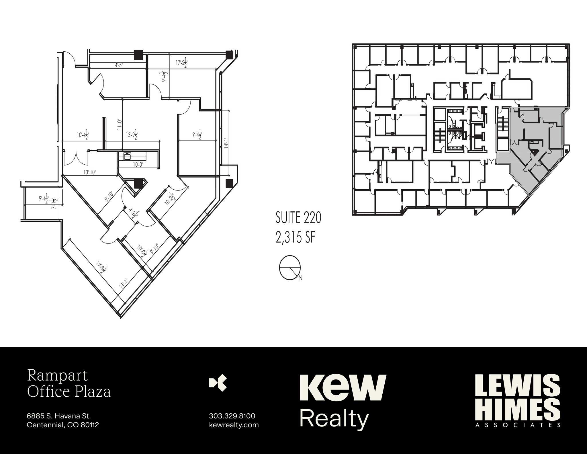 6855 S Havana St, Centennial, CO for lease Site Plan- Image 1 of 7