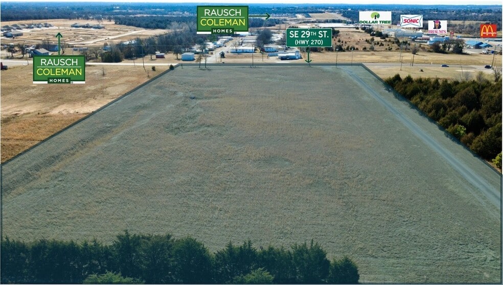 SE 29th St, Harrah, OK for sale - Building Photo - Image 2 of 4