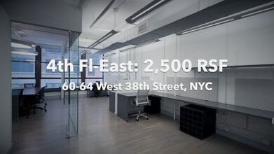 60-64 W 38th St, New York, NY for lease - Commercial Listing Video
